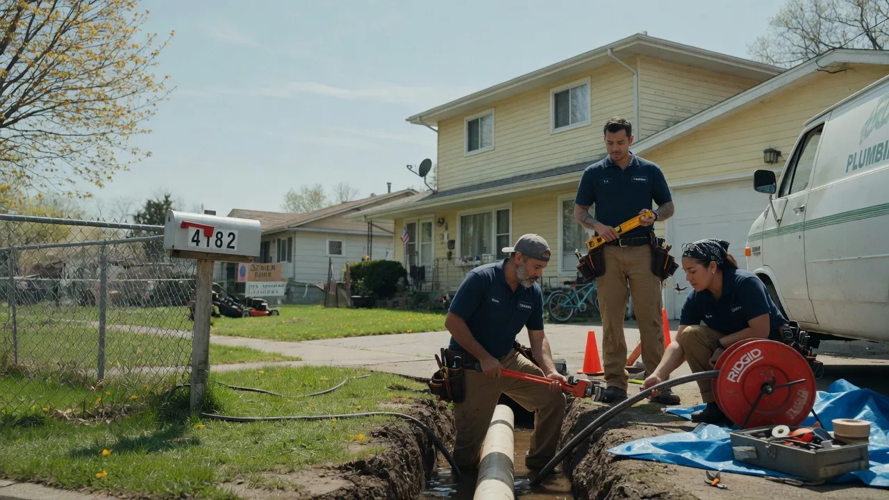 Gas Line Repair in Round Top, TX near me